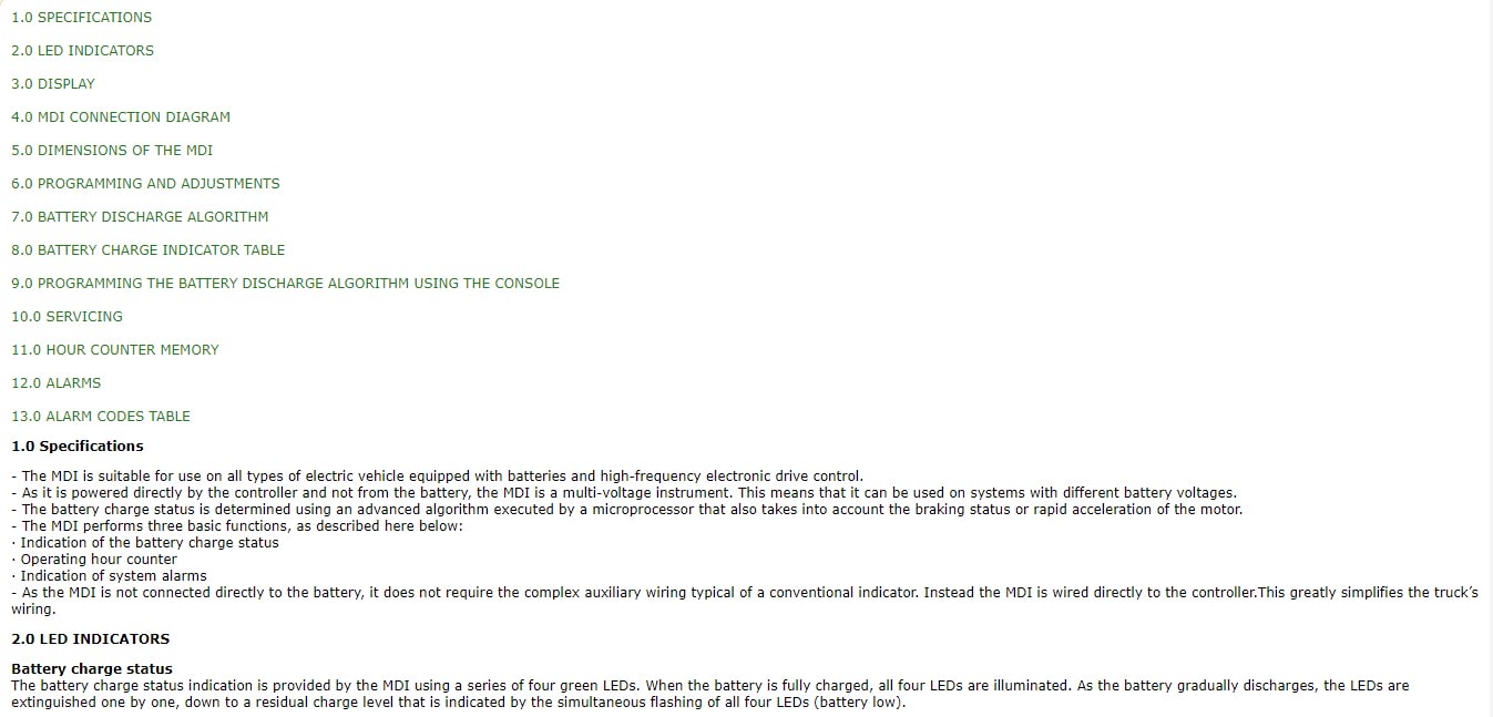 Yale A892 (MP20XD) Forklift Service Manual