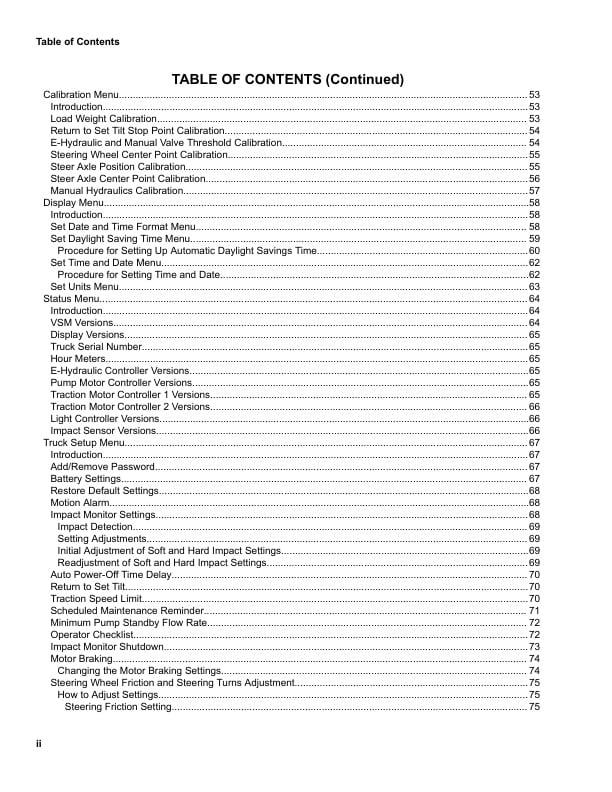 Alternative view of Yale A969 (ERC030-ERC040VA) Forklift Service Manual