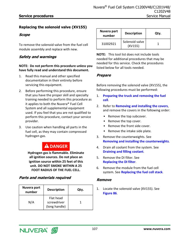 Alternative view of Yale B2D1 (C1200V48, C1201V48, C1202V48) Forklift Service Manual