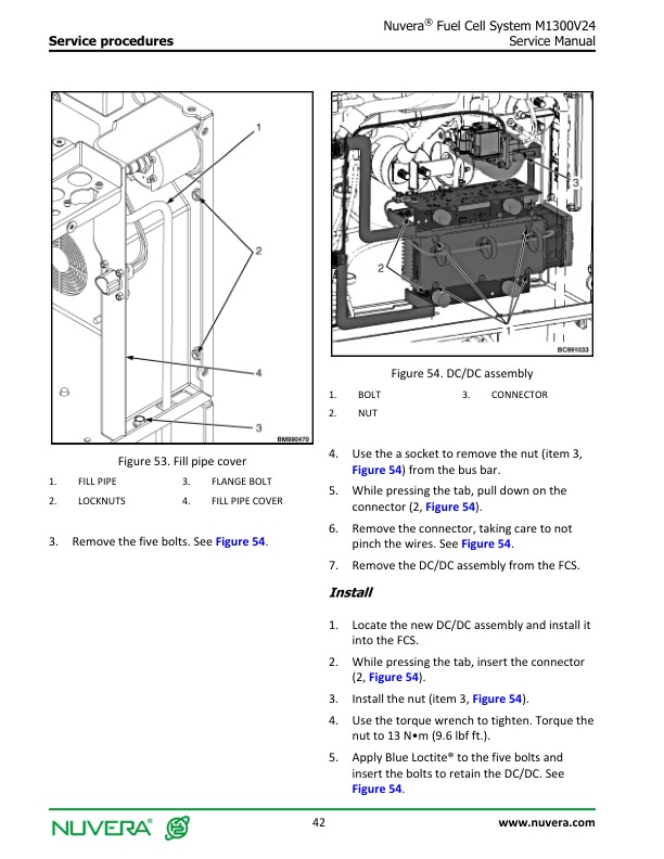 Alternative view of Yale B2D7 (M1300V24, M1301V24, M1302V24) Forklift Service Manual