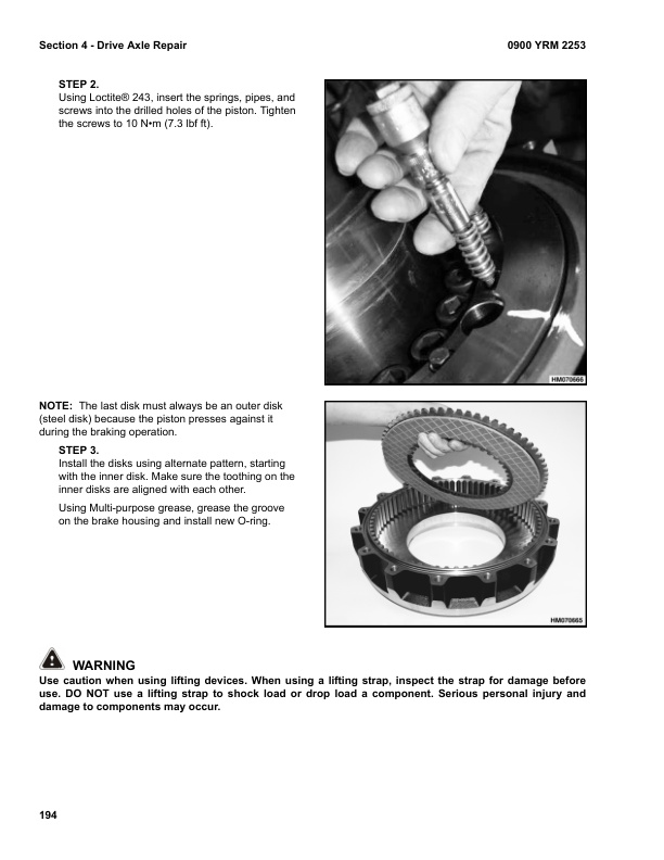 Alternative view of Yale B674 (GDP160EF9, GDP160EF12, GDP180EF7.5, GDP180EF9 Europe) Forklift Service Manual