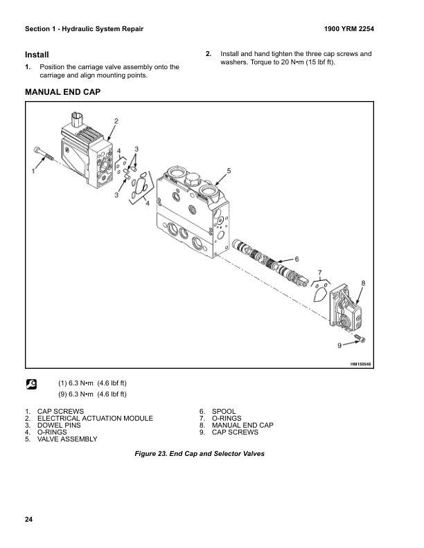 Alternative view of Yale B674 (GDP360EF36, GDP360EF48) 02.2023 Forklift Service Manual