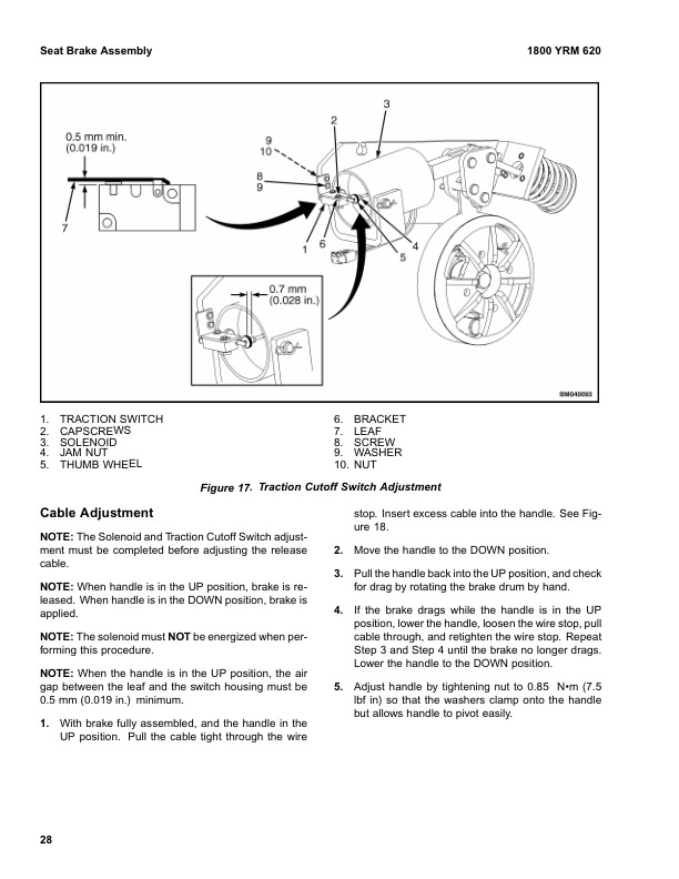 Alternative view of Yale B814 (ERC16-20AAF, ERP16-20AAF) Forklift Service Manual
