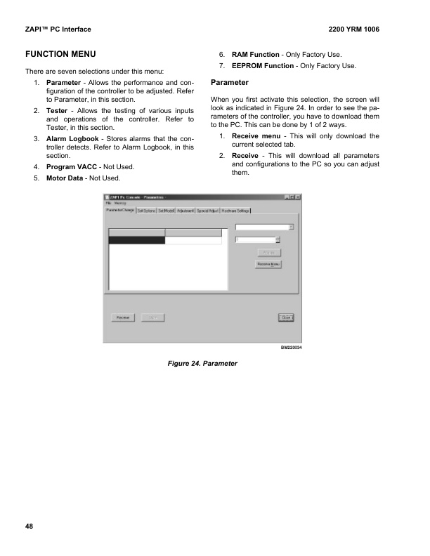 Alternative view of Yale B827 (MPB040E) Forklift Service Manual