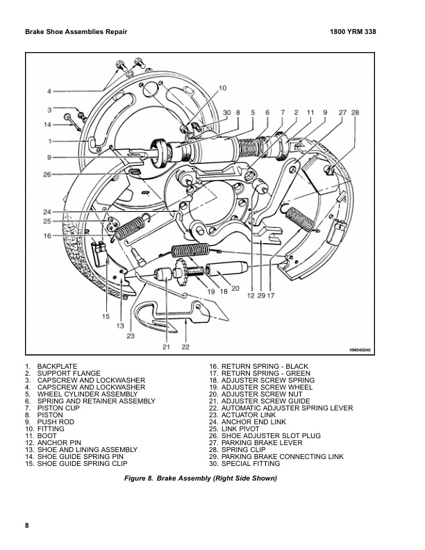Alternative view of Yale B839 (ERC35HG, ERC40HG, ERC45HG,ERC55HG Europe) Forklift Service Manual
