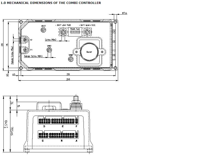 Alternative view of Yale B841 (MP18) Forklift Service Manual