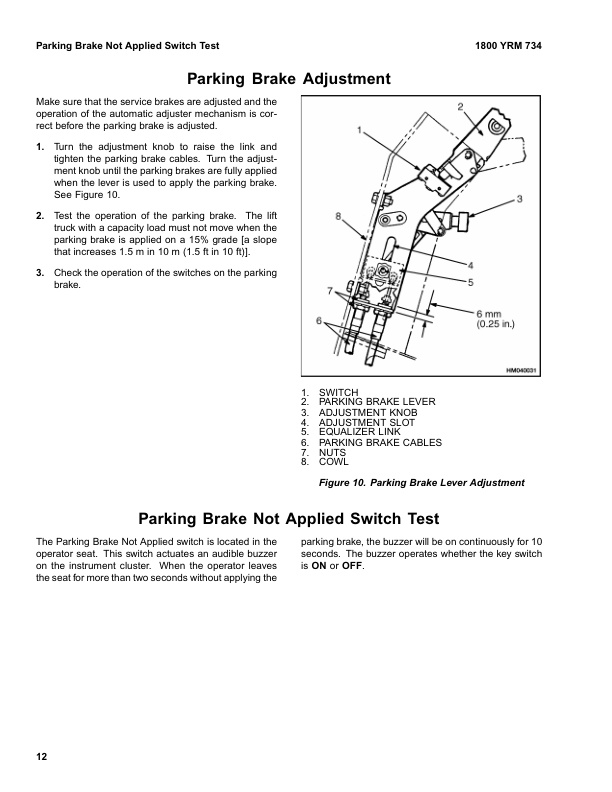 Yale C813 (GPGLP070-120LJMJ) 02.2023 Forklift Service Manual 3 Yale C813 (GPGLP070-120LJMJ) 02.2023 Forklift Service Manual - Image 3