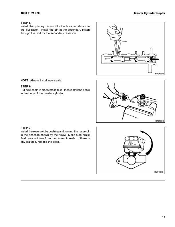 Alternative view of Yale C814 (ERC030-040AH) Forklift Service Manual