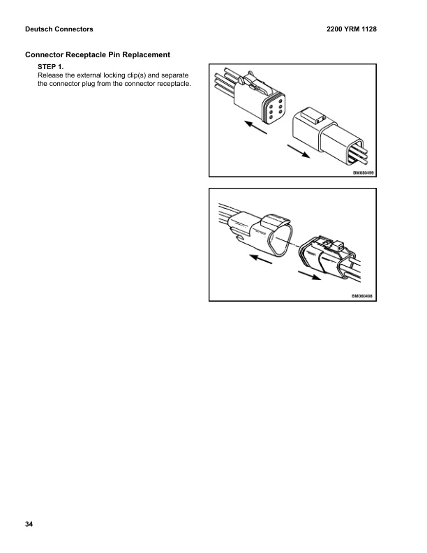Alternative view of Yale D815 (NR035EA, NR040EA, NDR030EA) Forklift Service Manual