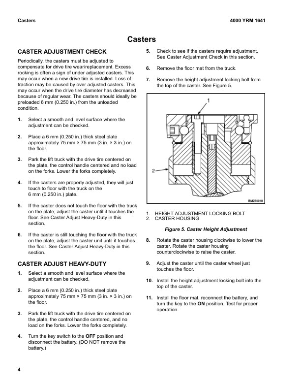 Yale D896 (MPE060-F) Forklift Service Manual 3 Yale D896 (MPE060-F) Forklift Service Manual - Image 3