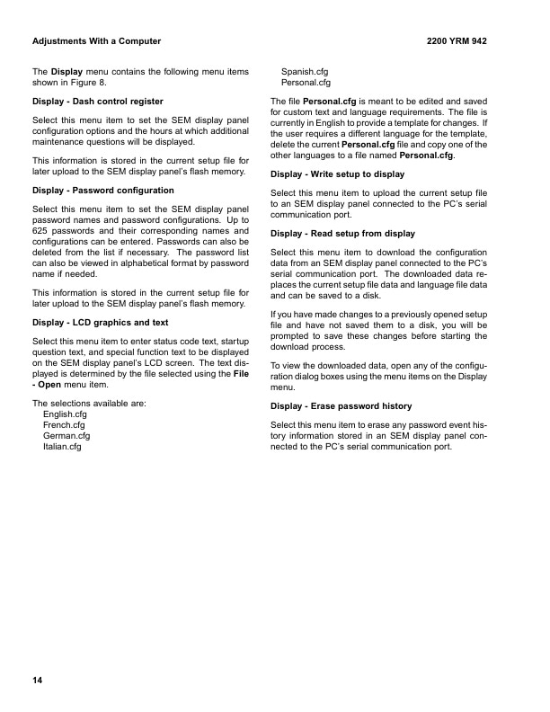 Alternative view of Yale E108 (ERC040-065RGZG) Forklift Service Manual
