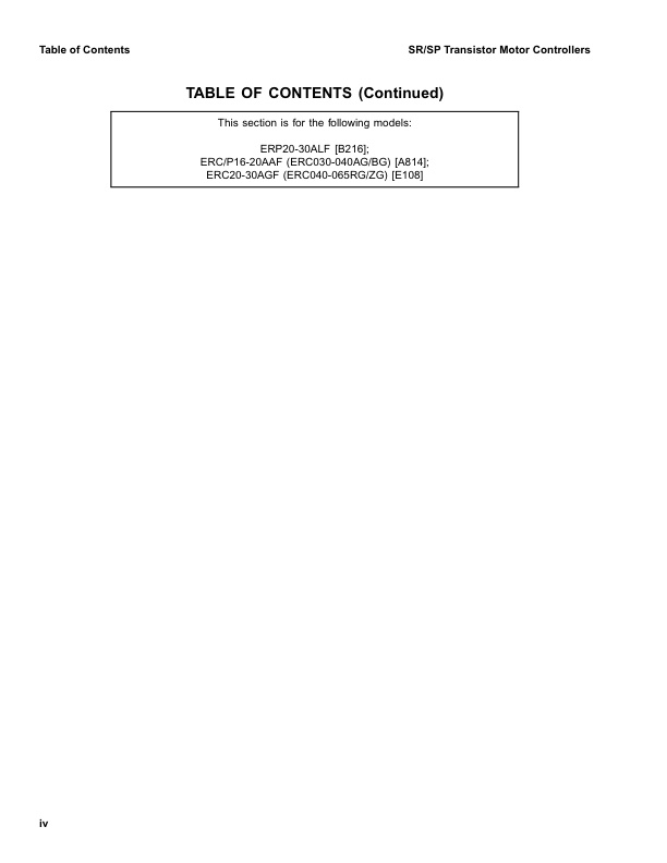 Yale E108 (ERC20-30AGF Europe) Forklift Service Manual 3 Yale E108 (ERC20-30AGF Europe) Forklift Service Manual - Image 3