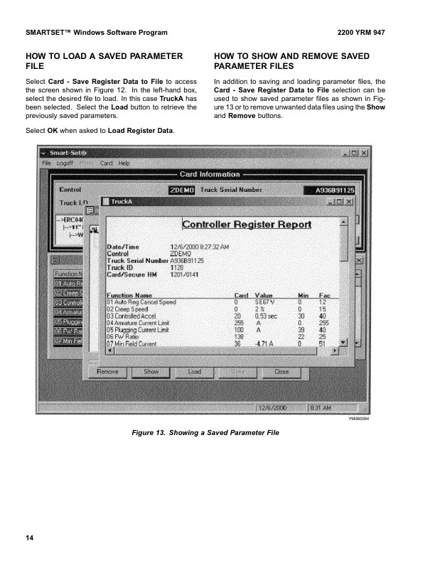 Alternative view of Yale E108 (ERC20-30AGF) Forklift Service Manual