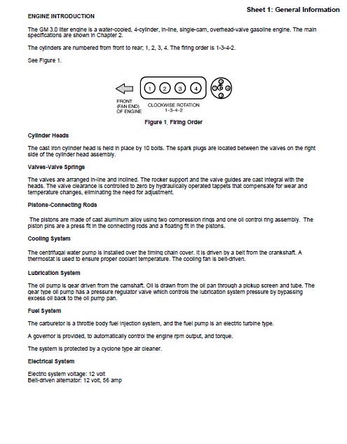 Yale E177 (GP ZG) Forklift Service Manual