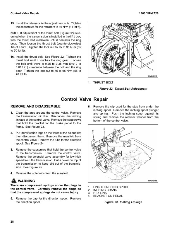 Alternative view of Yale E813 (GPGLPGDP070-090LJMJ; GPGLPGDP100-120MJ) Forklift Service Manual