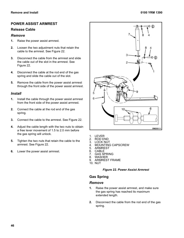 Alternative view of Yale E877 (GDP130EC, GDP140EC, GDP160EC Europe) Forklift Service Manual