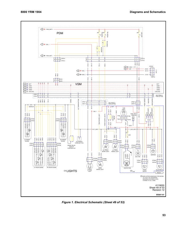 Yale F878 (GPGLPGDP135-155VX) 07.2023 Forklift Service Manual 3 Yale F878 (GPGLPGDP135-155VX) 07.2023 Forklift Service Manual - Image 3