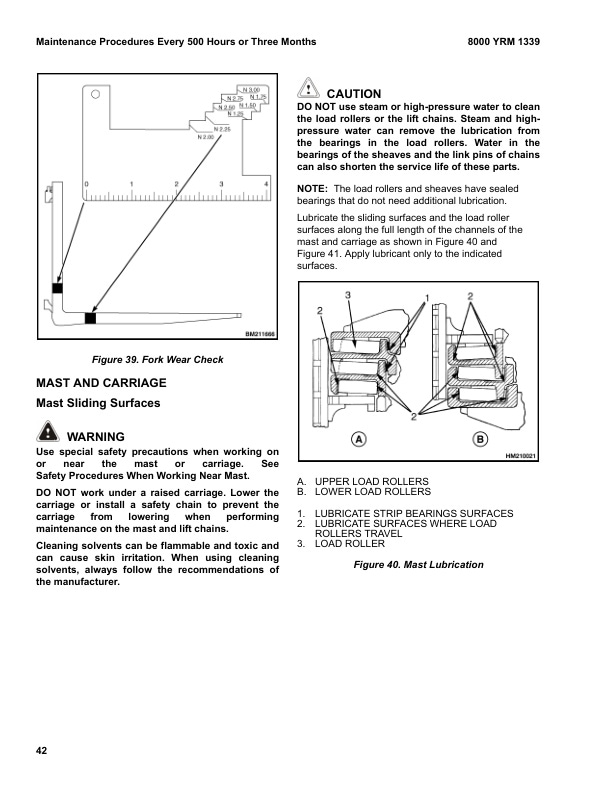 Yale G807 (ERP15VT, 16VT, 18VT, 20VT) Forklift Service Manual 3 Yale G807 (ERP15VT, 16VT, 18VT, 20VT) Forklift Service Manual - Image 3
