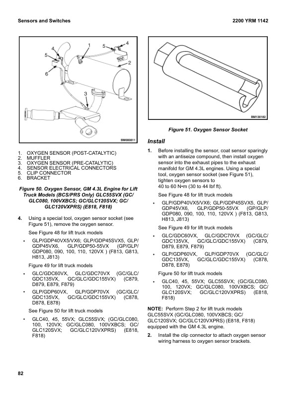 Yale G813 (GLPGDP40VX5, 40VX6,45VX6, GLPGDP45SVX5, 50VX, 55VX Europe) 02.2023 Forklift Service Manual 3 Yale G813 (GLPGDP40VX5, 40VX6,45VX6, GLPGDP45SVX5, 50VX, 55VX Europe) 02.2023 Forklift Service Manual - Image 3
