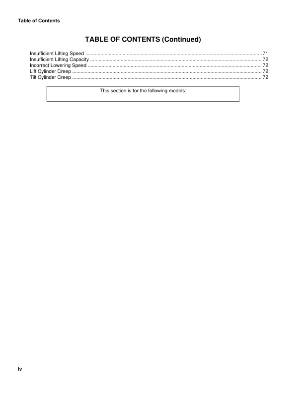 Alternative view of Yale G877 (GDP130EC, GDP140EC, GDP160EC Europe) 02.2023 Forklift Service Manual