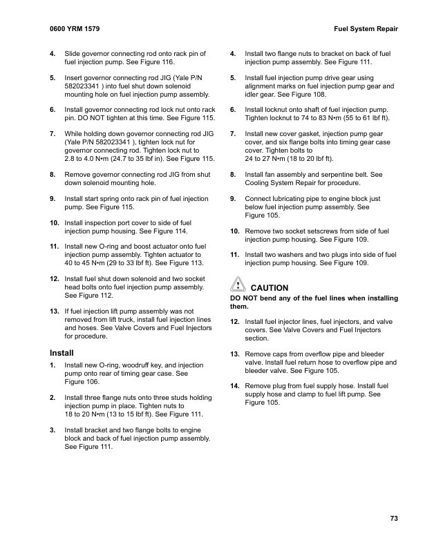 Alternative view of Yale G878 (GP60VX, GLP60VX, GDP60VX, GP70VX, GLP70VX, GDP70VX, GP70VXS6, GP70VXS9, GP70SVX Europe) 07.2023 Forklift Service Manual
