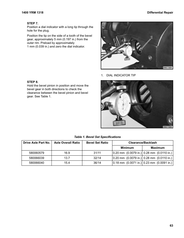 Alternative view of Yale G879 (GC60VX, GC70VX Europe) Forklift Service Manual