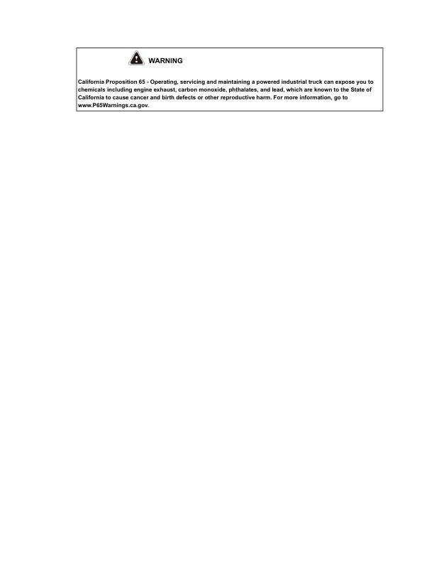 Alternative view of Yale H878 (GP135VX, GLP135VX, GDP135VX, GP155VX, GP155SVX, GP170SVX) 02.2023 Forklift Service Manual