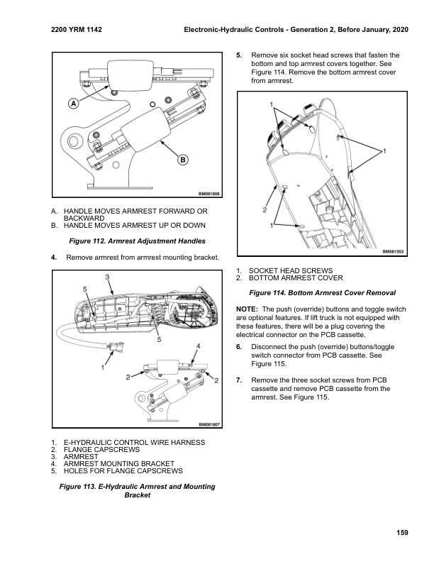Alternative view of Yale J813 (GLPGDP40VX5, 40VX6, 45VX6, 45SVX5, 50VX, 55VX Europe) Forklift Service Manual