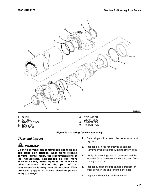 Alternative view of Yale J876 (GDP80DF, GDP90DF, GDP100DF, GDP100DFS, GDP120DF) 02.2023 Forklift Service Manual