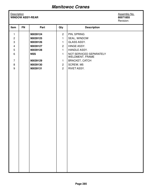 Grove GRT655 - 55US T Crane Parts Manual 236155 2018 2 Grove GRT655 - 55US T Crane Parts Manual 236155 2018-2