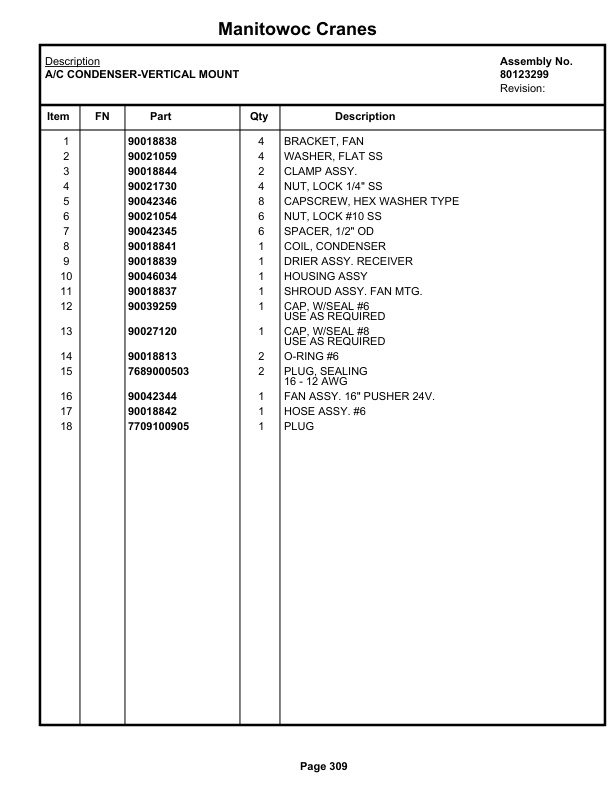 Grove GRT655L - 55US Crane Parts Manual 236890 2020-2