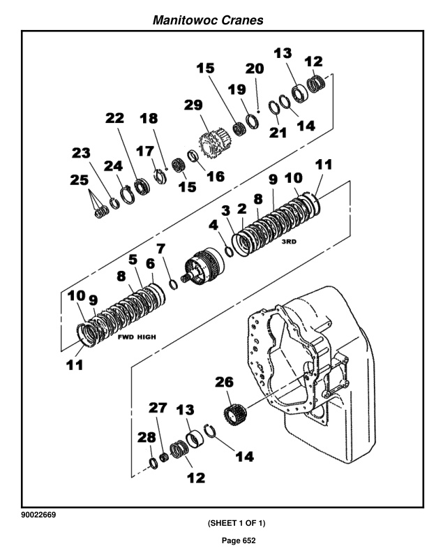 Grove RT650E - 50US T Crane Parts Manual 235787 2017 3 Grove RT650E - 50US T Crane Parts Manual 235787 2017-3