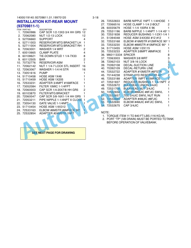 IMT 14000 Series Crane and Model 19140 (Metric Version) Volume 2 - PARTS AND SPECIFICATIONS 9990043 4 IMT 14000 Series Crane and Model 19140 (Metric Version) Volume 2 - PARTS AND SPECIFICATIONS 9990043 - Image 4