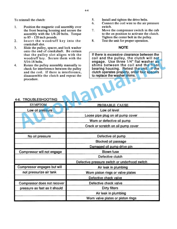 IMT Model 1154 Air Compressor (Dual Cooler - 8 GPM) Service Manual 99900379 12-16-92 3 IMT Model 1154 Air Compressor (Dual Cooler - 8 GPM) Service Manual 99900379 12-16-92 - Image 3