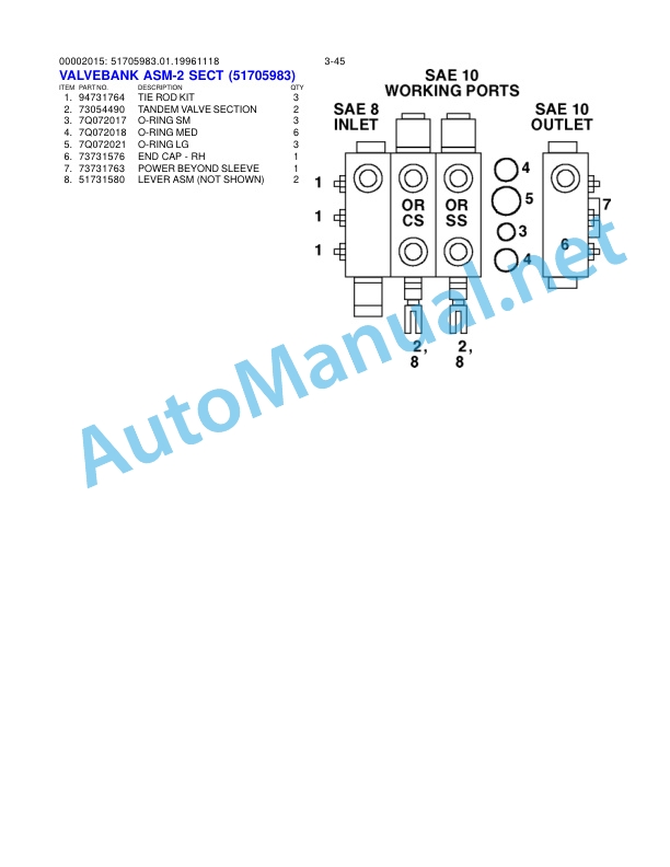 IMT Model 2015 Crane Volume 2 - PARTS AND SPECIFICATIONS 99900104 5 IMT Model 2015 Crane Volume 2 - PARTS AND SPECIFICATIONS 99900104 - Image 5