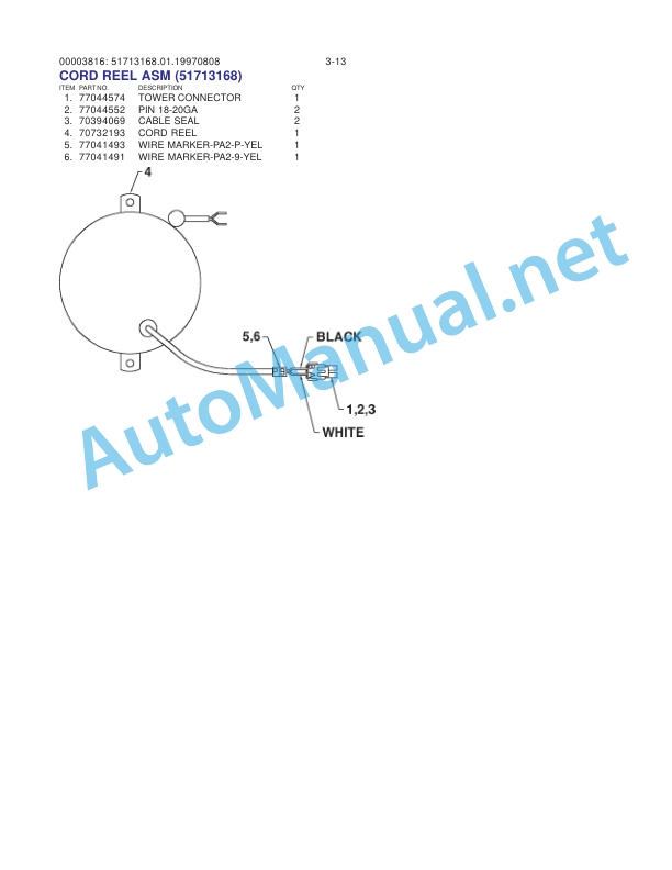 IMT Model 3816 Crane Volume 2 - PARTS AND SPECIFICATIONS 99904729 3 IMT Model 3816 Crane Volume 2 - PARTS AND SPECIFICATIONS 99904729 - Image 3