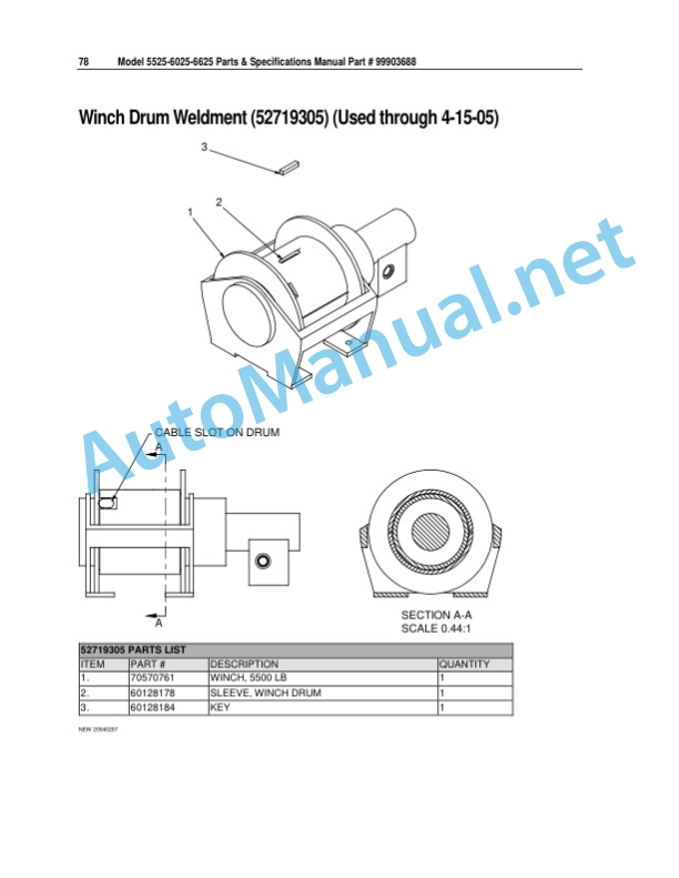 IMT Model 5525-6025-6625 Parts and Specifications 99903688 Manual Effective April 2005 - Feb 2006 4 IMT Model 5525-6025-6625 Parts and Specifications 99903688 Manual Effective April 2005 - Feb 2006 - Image 4
