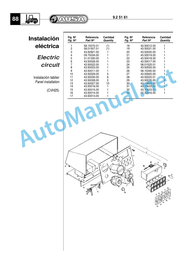 Kubota CV 25 - CVH 25 Parts Manual 5 Kubota CV 25 - CVH 25 Parts Manual-5