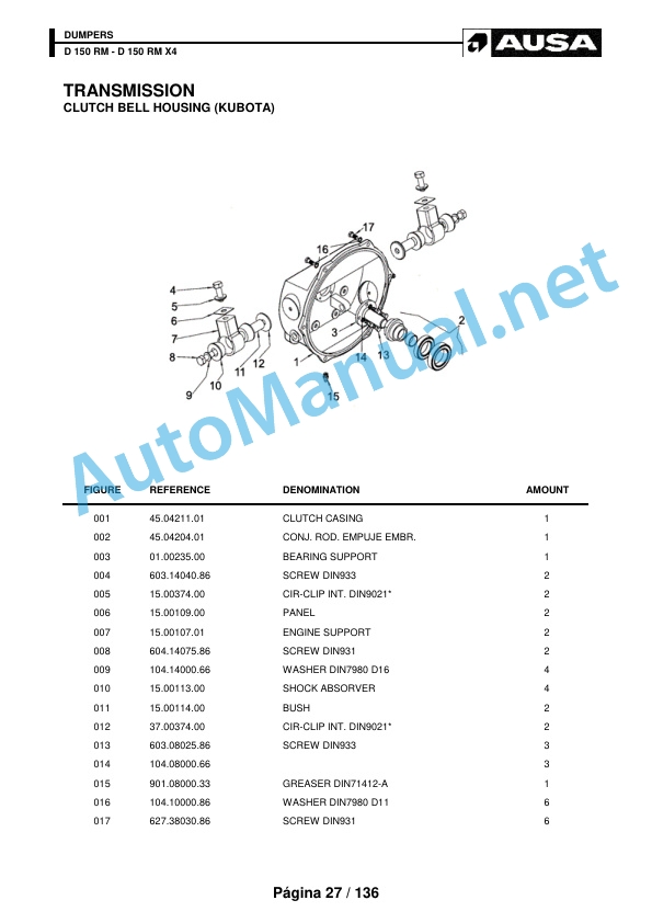 Kubota D 150 RM - D 150 RM X4 Parts Manual 2 Kubota D 150 RM - D 150 RM X4 Parts Manual - Image 2