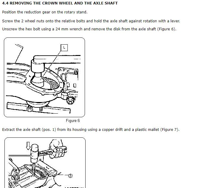 Alternative view of Yale A863 (MO6 - MO10 Europe) Forklift Service Manual