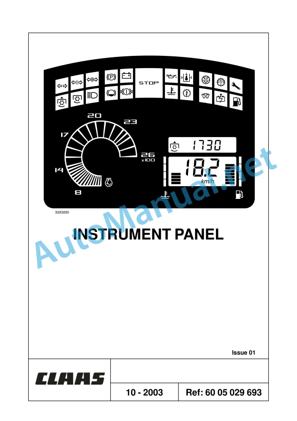 Claas Ares 566-546 Rx, Rz (A06) Tractors Repair Manual EN 28 Claas Ares 566-546 Rx, Rz (A06) Tractors Repair Manual EN - Image 28