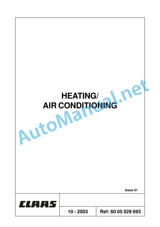 Claas Ares 566-546 Rx, Rz (A06) Tractors Repair Manual EN 37 Claas Ares 566-546 Rx, Rz (A06) Tractors Repair Manual EN - Image 37