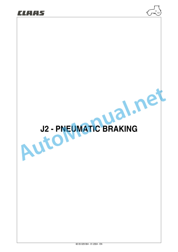 Claas Ares 566-546 Rx, Rz (A06) Tractors Repair Manual EN 42 Claas Ares 566-546 Rx, Rz (A06) Tractors Repair Manual EN - Image 42
