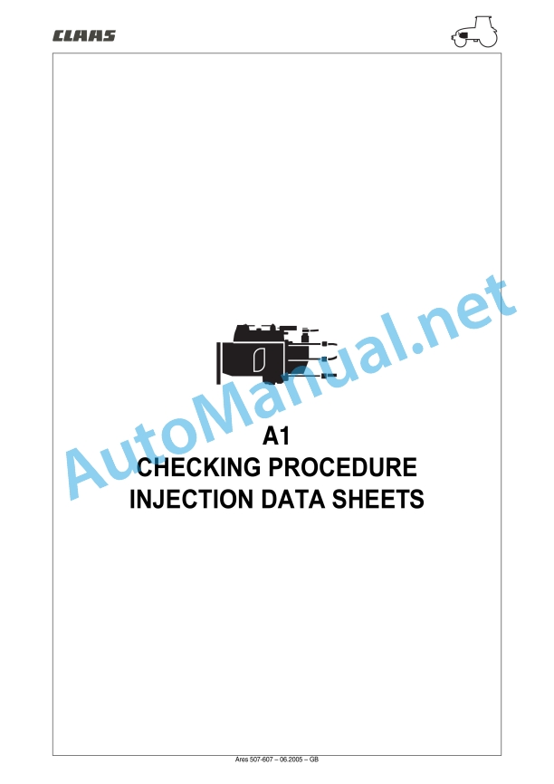 Claas Ares 577-547 Atz, Atx (A05) Tractors Repair Manual EN 3 Claas Ares 577-547 Atz, Atx (A05) Tractors Repair Manual EN - Image 3