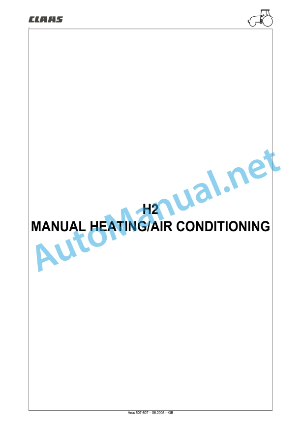 Claas Ares 577-547 Atz, Atx (A05) Tractors Repair Manual EN 42 Claas Ares 577-547 Atz, Atx (A05) Tractors Repair Manual EN - Image 42