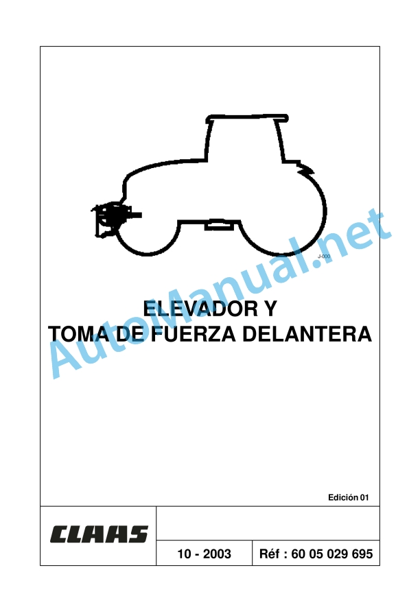 Claas Ares 696-616 Rz, Rc, Rx (A04) Tractors Repair Manual ES 23 Claas Ares 696-616 Rz, Rc, Rx (A04) Tractors Repair Manual ES - Image 23