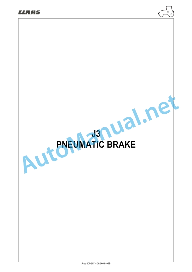 Claas Ares 697-617 Atz (A03) Tractors Repair Manual EN 29 Claas Ares 697-617 Atz (A03) Tractors Repair Manual EN - Image 29