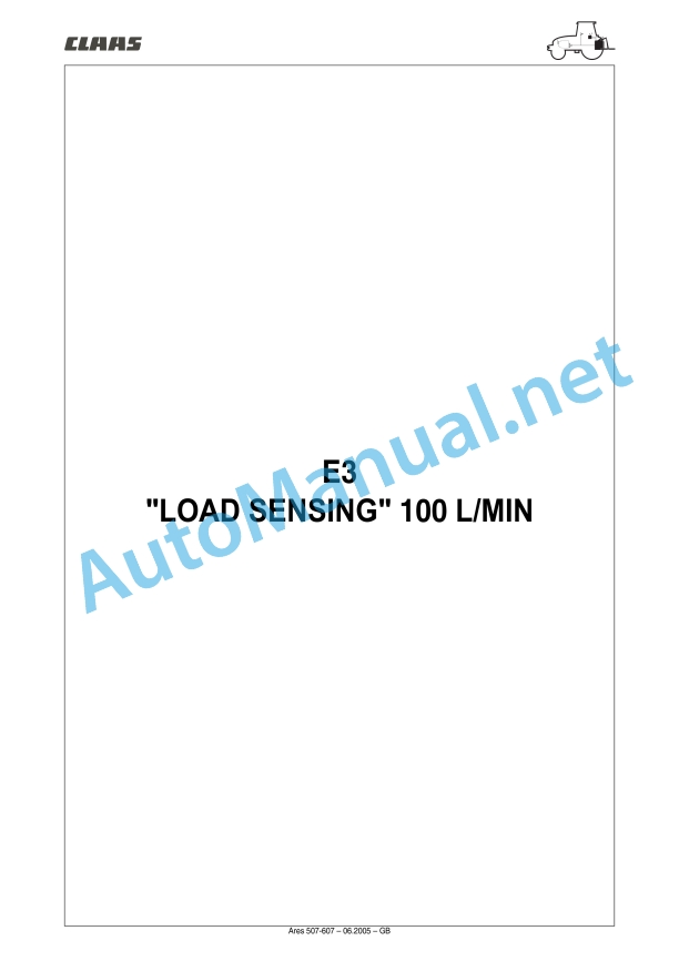 Claas Ares 697-617 Atz (A03) Tractors Repair Manual EN 45 Claas Ares 697-617 Atz (A03) Tractors Repair Manual EN - Image 45