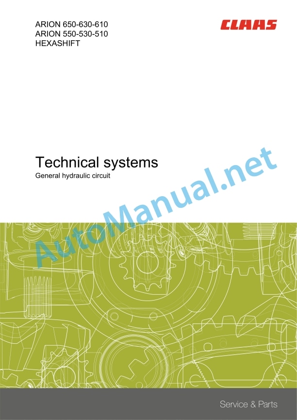 Claas Arion 550-510 Stage V (A94) Tractors Technical System EN 7 Claas Arion 550-510 Stage V (A94) Tractors Technical System EN - Image 7