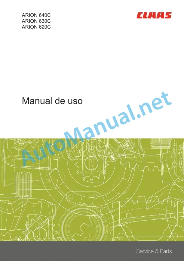 Claas Arion 640C - 620C (B20) Tractors Operator Manual ES 4 Claas Arion 640C - 620C (B20) Tractors Operator Manual ES - Image 4